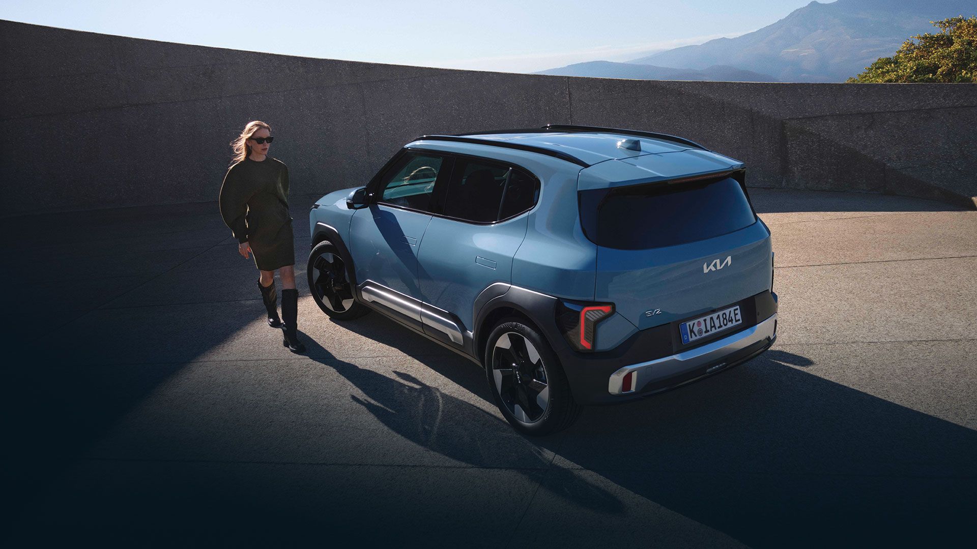 Kia EV2 Heckdesign